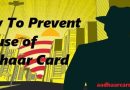 How To Prevent Misuse of Aadhaar Card / Prevent Aadhaar Fraud How To Prevent Misuse of Aadhaar Card / Prevent Aadhaar Fraud