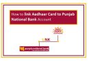Link Aadhaar Card With PNB Bank Account Online Link Aadhaar Card With PNB Bank Account Online